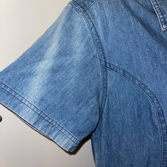 L.L Bean Long Jean Dress - Picture 4 of 6